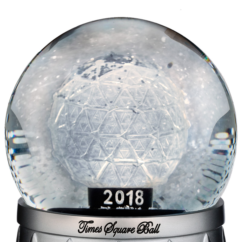 2018 waterford crystal times square ball snow globe noritake christmas ball china