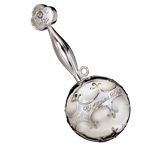 2013 Waterford Baby's First Christmas Silver Ornament