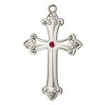 2013 Waterford Silver Cross Christmas Ornament