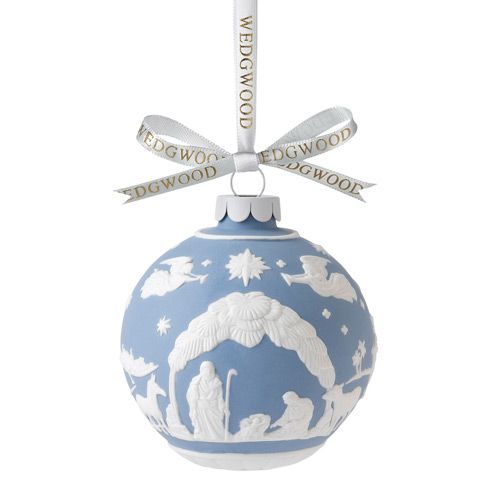 wedgwood nativity ball porcelain christmas ornament wedgwood nativity ball porcelain christmas ornament