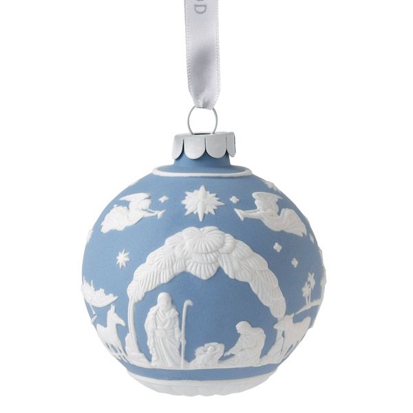 wedgwood nativity ball porcelain christmas ornament wedgwood nativity ball porcelain christmas ornament
