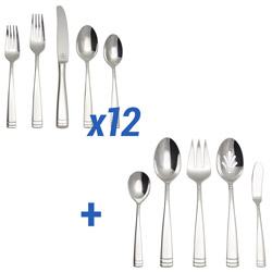 A photo of Conover 65pc Service for 12