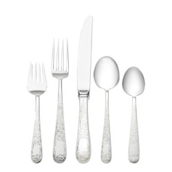 A photo of Old Maryland Engraved 5pc Dinner Setting, Oval Soup