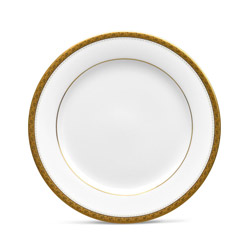 A photo of Charlotta Gold Bread and Butter Plate