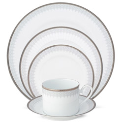 A photo of Silver Colonnade 5 Piece Place Setting