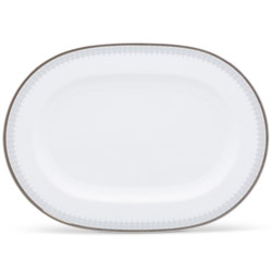 Silver Colonnade Oval Platter 16in.