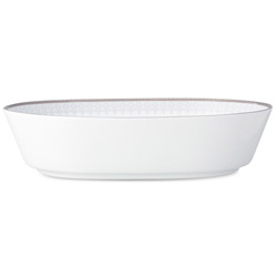 A photo of Silver Colonnade Oval Vegetable