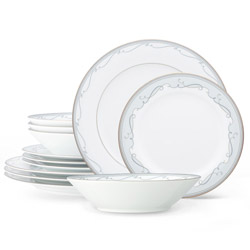 A photo of Satin Flourish 12 Piece Service for 4