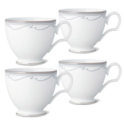 Satin Flourish Cup Set of 4