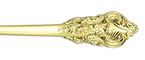 20th Century Baroque Goldplate Stainless Flatware