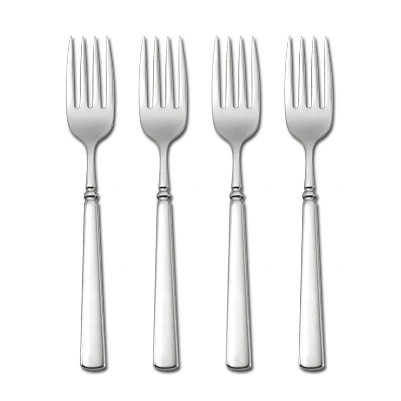 Oneida Easton Salad Forks Set Of 4 Stainless Flatware