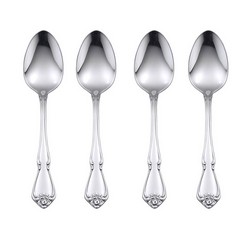 Oneida Arbor Rose Teaspoons, Set of 4