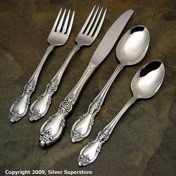 A photo of Oneida Louisiana 5pc Place Setting
