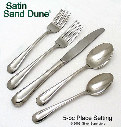 Satin Sand Dune 5pc Place Setting