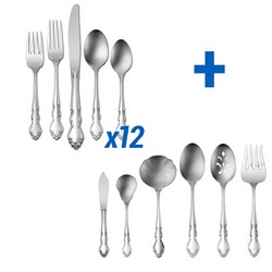 Dover 66 piece Service for 12 Oneida