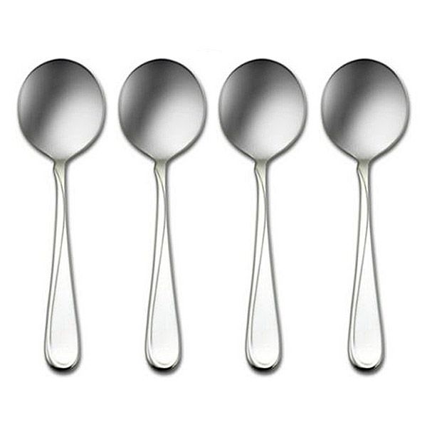 Round Soup Spoon, Set of 4