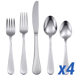 Flight 20pc Service for 4