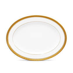 A photo of Crestwood Gold Butter/Relish Tray