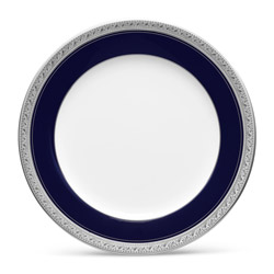 A photo of Crestwood Cobalt Platinum Salad Plate