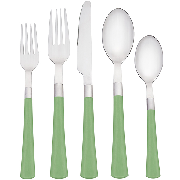 Colorwave Apple 5pc Flatware Place Setting
