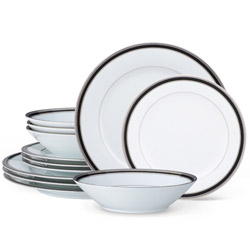 A photo of Austin Platinum 12pc Service for 4