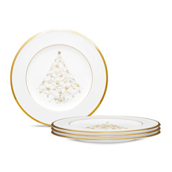 A photo of Palace 8.5 Holiday Accent Plate, S/4