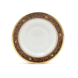 A photo of Xavier Gold Saucer, 6in.