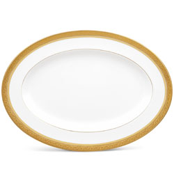 Summit Gold Oval Platter, 14in.