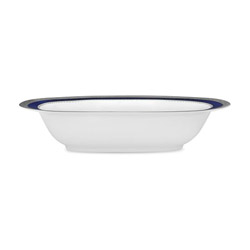 A photo of Odessa Cobalt Platinum Oval Vegetable
