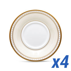 Trefolio Gold Saucer Set of 4