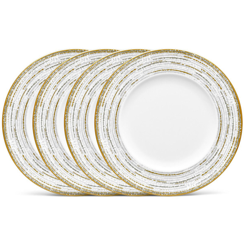 Haku Accent Plates, Set of 4, 9 3/4in.