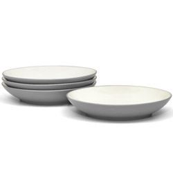 Colorwave Slate Coupe Pasta Bowl Set of 4