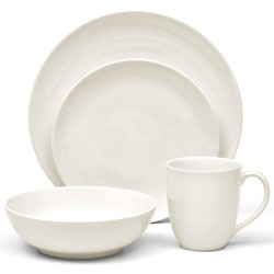A photo of Colorwave Naked 4pc Place Setting, Coupe