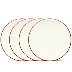 Colorwave Raspberry Mini Plates, Set of 4