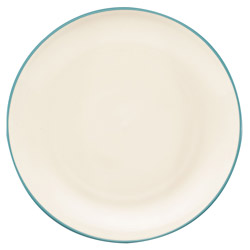 Colorwave Turquoise Dinner Plate, Coupe, 10.5in.