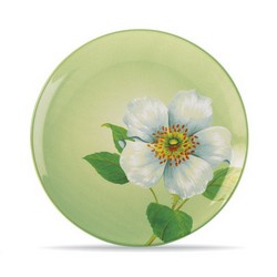 Floral Accent Plate, C Rose