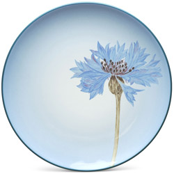 Colorwave Blue Floral Accent Plate, 8.25inch