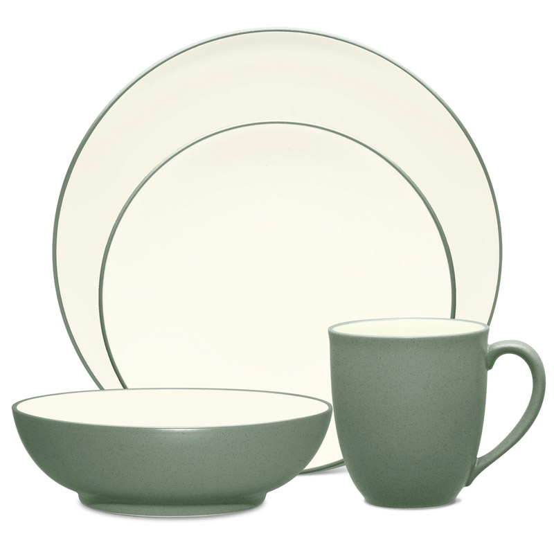 Colorwave Green 4pc Place Setting, Coupe