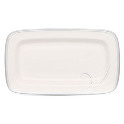Platinum Wave Relish Tray