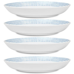 Blue Hammock Dinner Bowl Set of 4