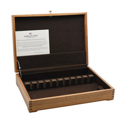 A photo of Exotic Canadian Sapele Flatware Chest