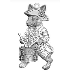 2026 Bunny Ornament