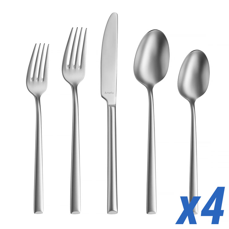 Metropole Velvet 20 Piece Service for 4