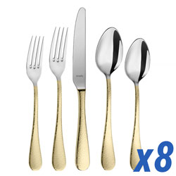 A photo of Sierra Gold 40 Piece Service for 8