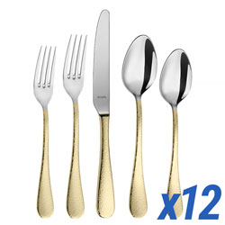 A photo of Sierra Gold 60 Piece Service for 12