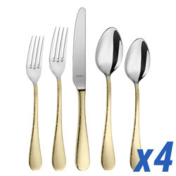 Sierra Gold 20 Piece Service for 4