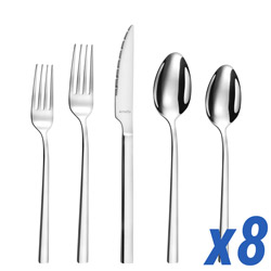 A photo of Caractere 40 Piece Service for 8
