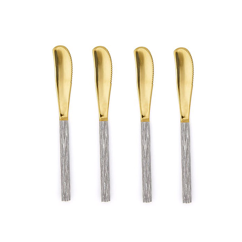Harrison Silver-Gold Spreader Set of 4