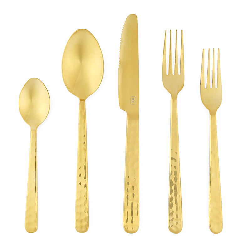Zora Gold 5 Piece Place Setting