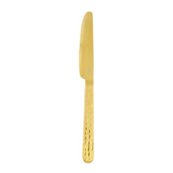 A photo of Zora Gold Dinner Knife